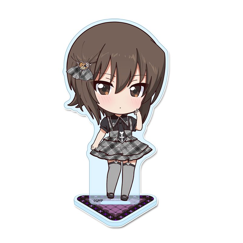 ガールズ&パンツァー 最終章 ぷちちょこアクリルスタンド 西住まほ サブカルファッションVer. ("GIRLS und PANZER das Finale" Puchichoko Acrylic Stand Nishizumi Maho Subculture Fashion Ver.)