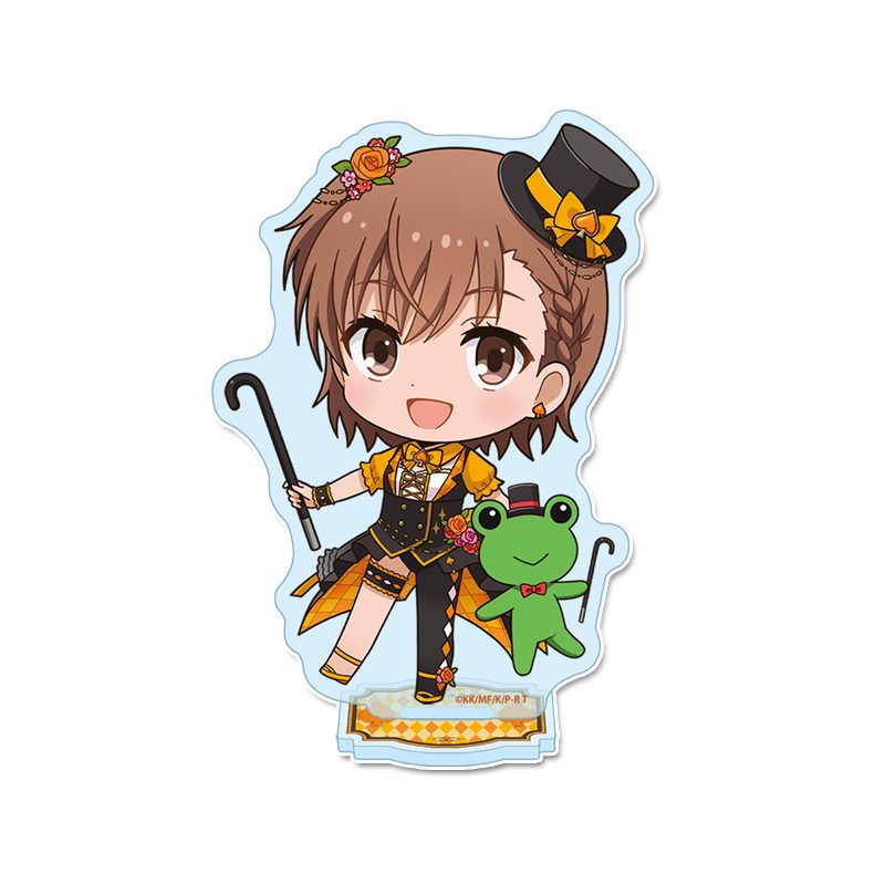 とある科学の超電磁砲T ぷちちょこアクリルスタンド 御坂美琴 マジシャンVer. ("A Certain Scientific Railgun T" Puchichoko Acrylic Stand Misaka Mikoto Magician Ver.)