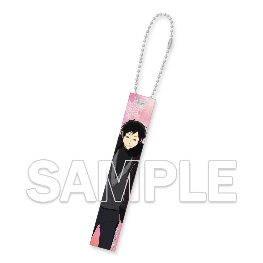 デュラララ!!×2 Ver.winter アクリルバーキーホルダー 折原臨也 ("Durarara!!x2" Ver. Winter Acrylic Bar Key Chain Orihara Izaya)