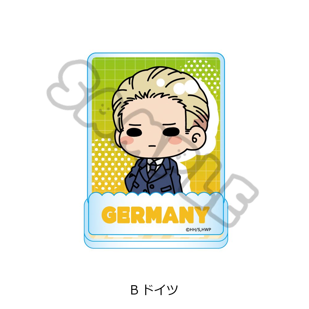 ヘタリア World☆Stars アクリルスタンド B ドイツ ("Hetalia World Stars" Acrylic Stand B Germany)