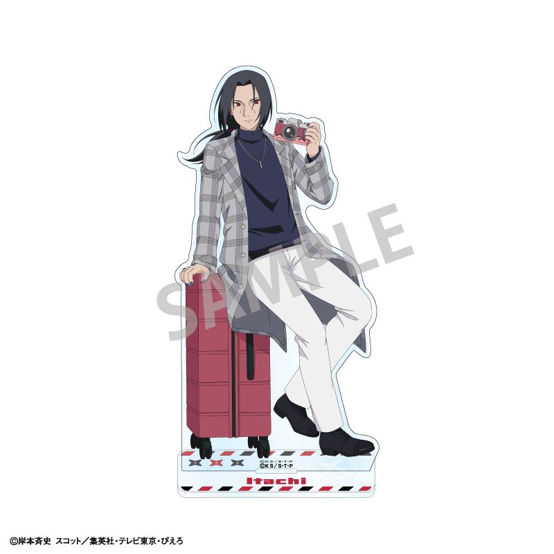 NARUTO-ナルト- 疾風伝 アクリルスタンド うちはイタチ ぶらっと旅の巻! ("NARUTO -Shippuden-" Acrylic Stand Uchiha Itachi Buratto Travel no Maki!)