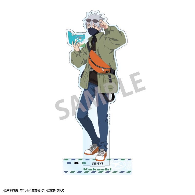 NARUTO-ナルト- 疾風伝 アクリルスタンド はたけカカシ ぶらっと旅の巻! ("NARUTO -Shippuden-" Acrylic Stand Hatake Kakashi Buratto Travel no Maki!)