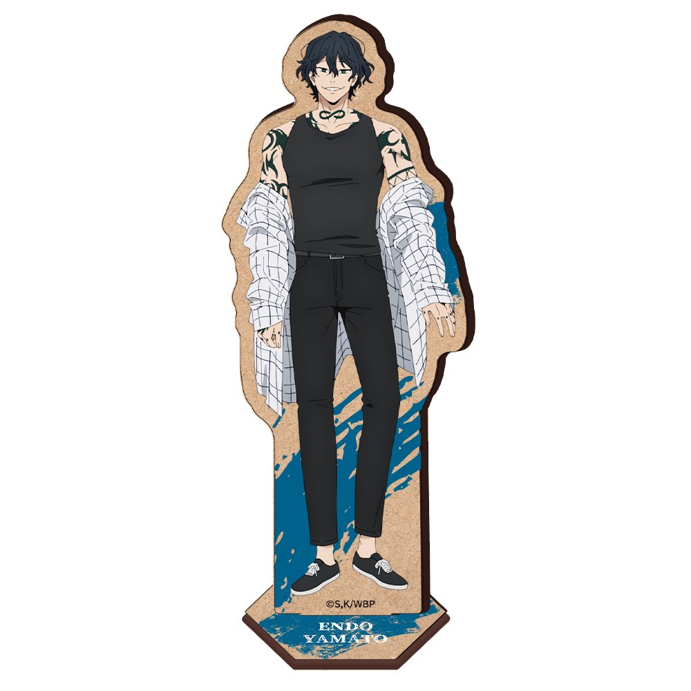 WIND BREAKER 木製キャラスタンド 棪堂哉真斗 ("Wind Breaker" Wooden Chara Stand Endo Yamato)