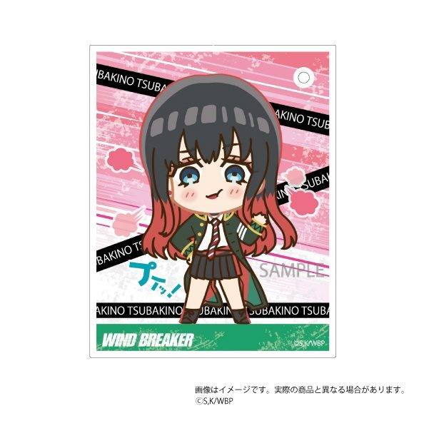 WIND BREAKER プイッ!とアクキーカード 椿野佑 ("Wind Breaker" Pui! to Acrylic Key Chain Card Tsubakino Tasuku)