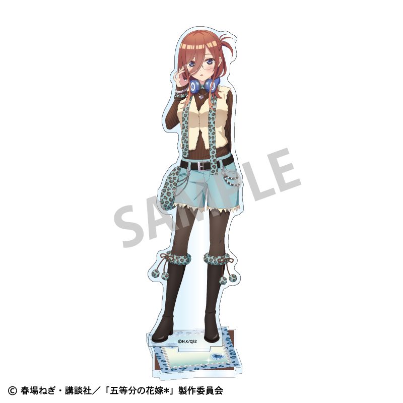 五等分の花嫁* アクリルスタンド 中野三玖 チョコミントGAL ("The Quintessential Quintuplets Specials 2" Acrylic Stand Nakano Miku Chocolate Mint GAL)