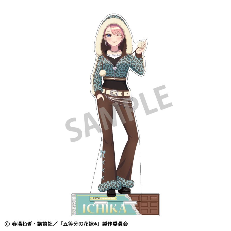 五等分の花嫁* ビッグアクリルスタンド 中野一花 チョコミントGAL ("The Quintessential Quintuplets Specials 2" Big Acrylic Stand Nakano Ichika Chocolate Mint GAL)