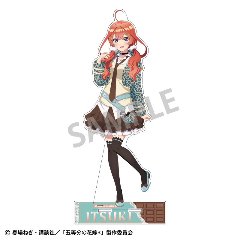 五等分の花嫁* ビッグアクリルスタンド 中野五月 チョコミントGAL ("The Quintessential Quintuplets Specials 2" Big Acrylic Stand Nakano Itsuki Chocolate Mint GAL)