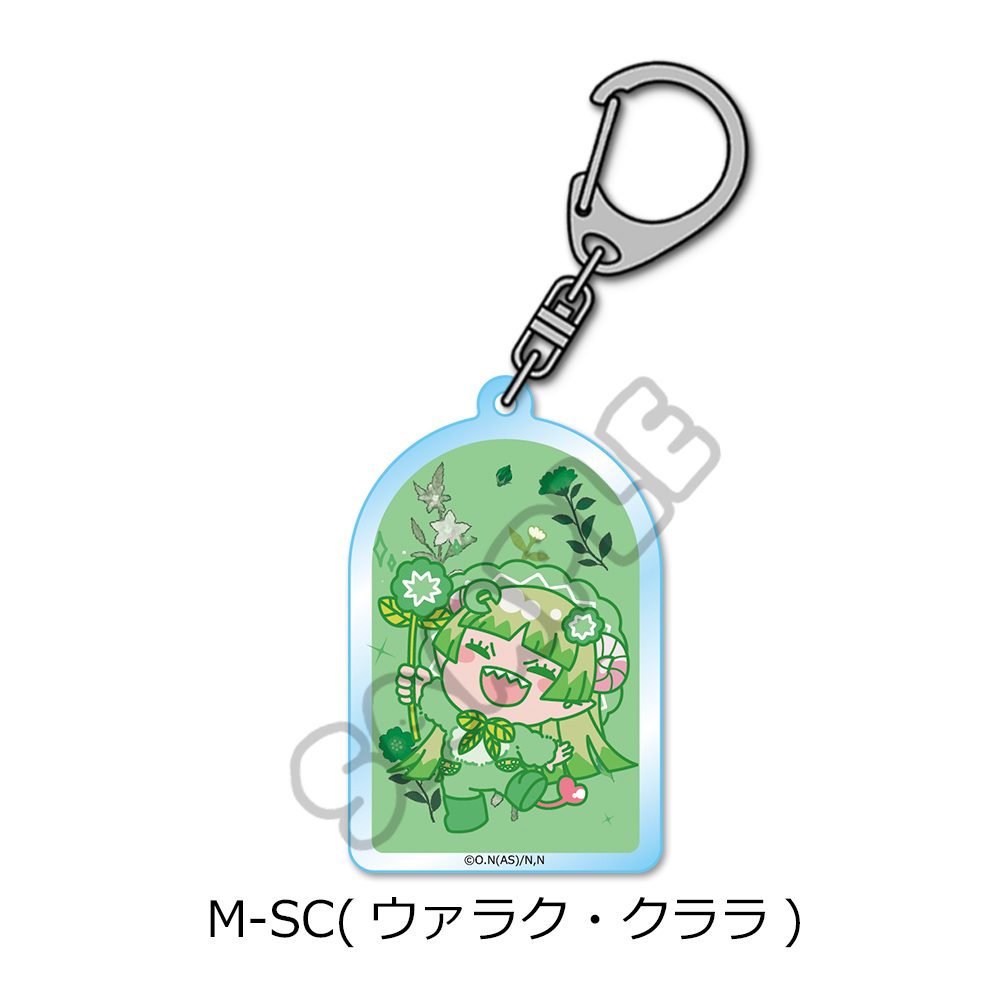 魔入りました!入間くん 第2弾 アクリルキーホルダー M-SC ウァラク・クララ ("Welcome to Demon School! Iruma-kun" Vol. 2 Acrylic Key Chain M-SC Valac Clara)