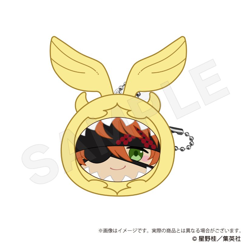 D.Gray-man クッションキーホルダー ラビ ("D.Gray-man" Cushion Key Chain Lavi)