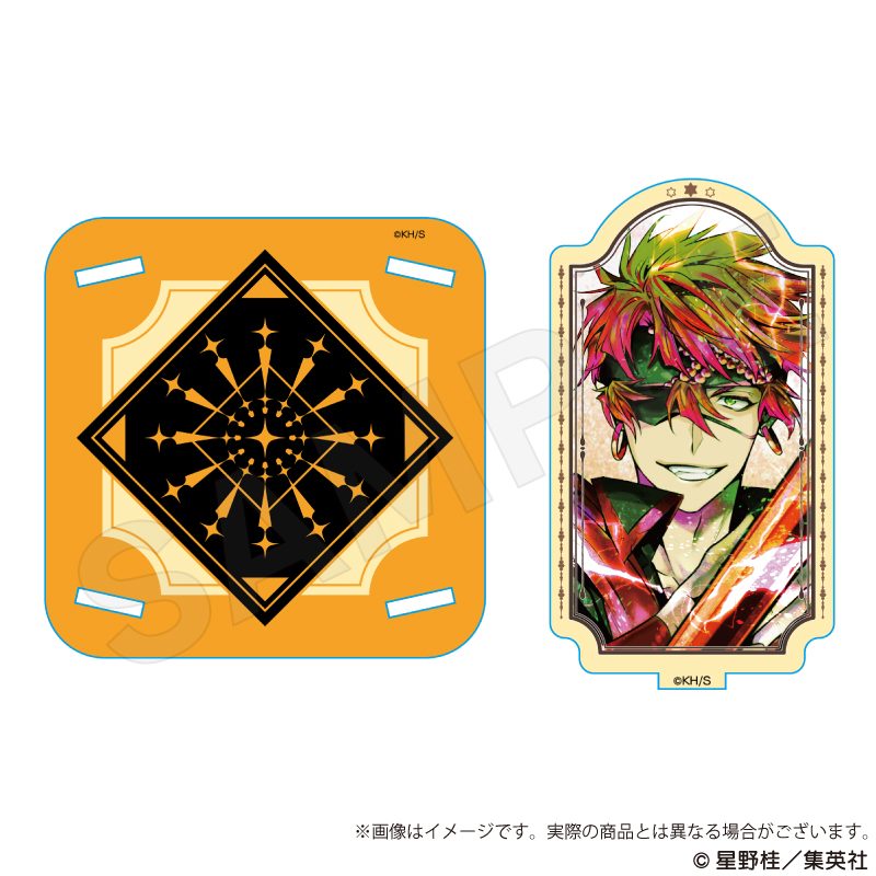 D.Gray-man 木製スタンドコースター ラビ ("D.Gray-man" Wooden Stand Coaster Lavi)