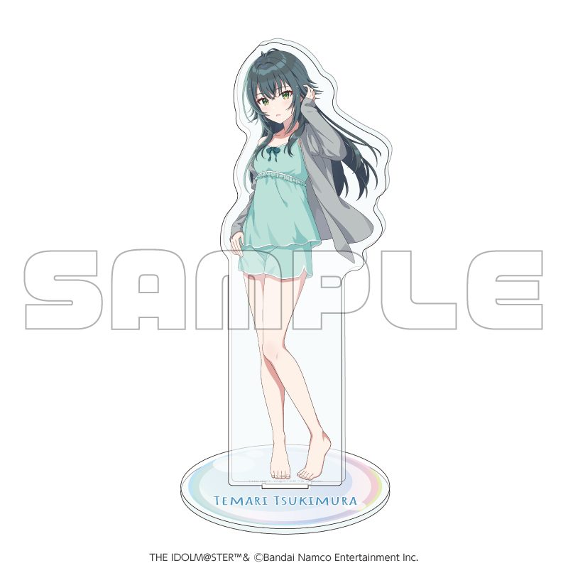 学園アイドルマスター×極楽湯 RAKU SPA アクリルスタンド 月村手毬 ("Gakuen Idolmaster" x Gokurakuyu RAKU SPA Acrylic Stand Tsukimura Temari)