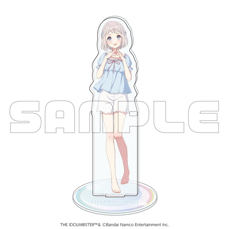 学園アイドルマスター×極楽湯 RAKU SPA アクリルスタンド 葛城リーリヤ ("Gakuen Idolmaster" x Gokurakuyu RAKU SPA Acrylic Stand Katsuragi Lilja)