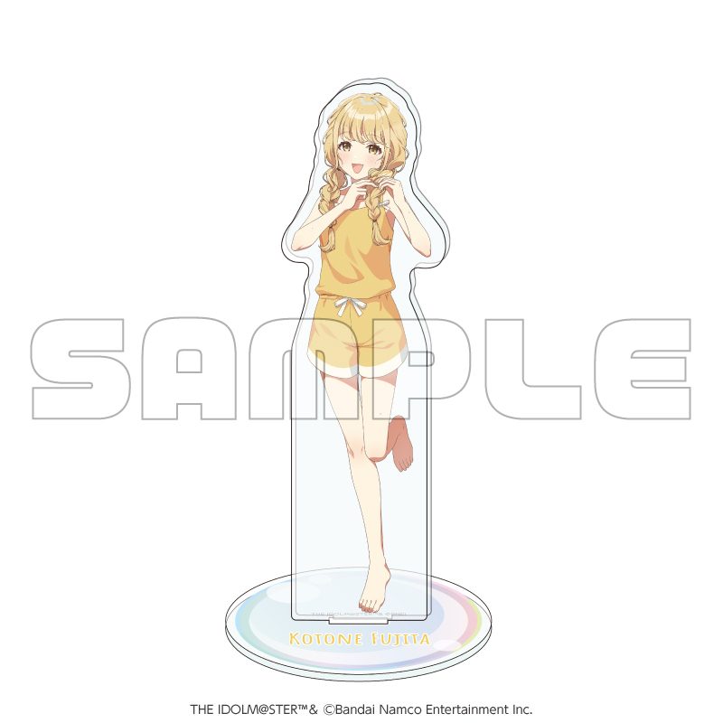 学園アイドルマスター×極楽湯 RAKU SPA アクリルスタンド 藤田ことね ("Gakuen Idolmaster" x Gokurakuyu RAKU SPA Acrylic Stand Fujita Kotone)