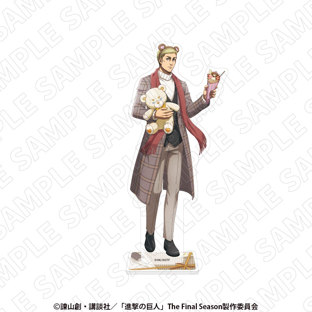 進撃の巨人 アクリルスタンド エルヴィン ("Attack on Titan" Acrylic Stand Erwin)