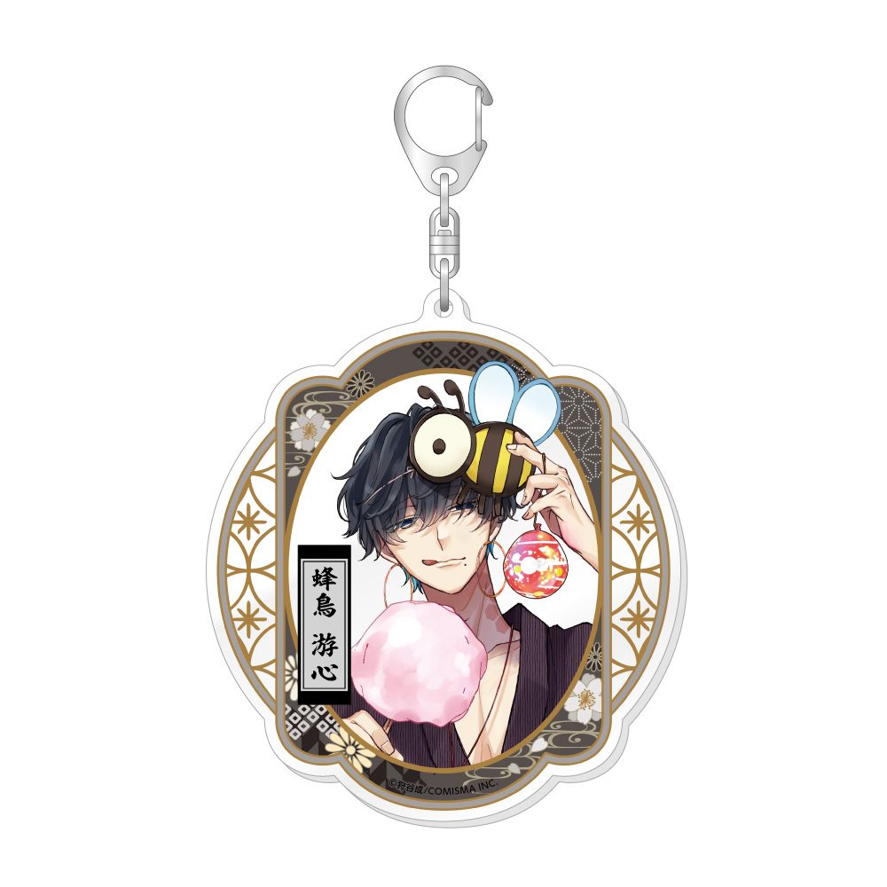 みにくい遊郭の子 BIGアクリルキーホルダー 蜂鳥游心 ("Ugly Duckling of the Entertainment District" Big Acrylic Key Chain Hachidori Yushin)