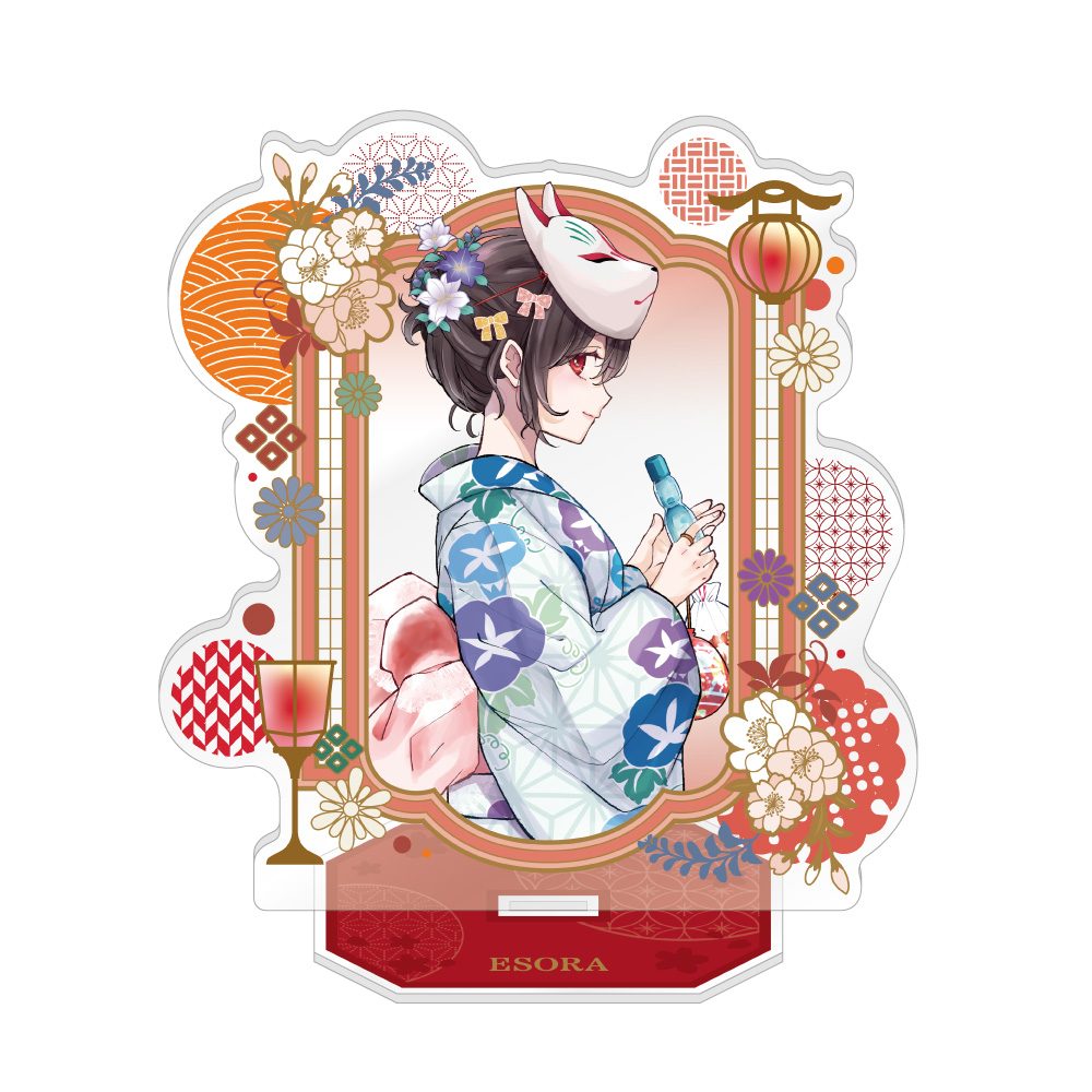 みにくい遊郭の子 アクリルスタンド エソラ ("Ugly Duckling of the Entertainment District" Acrylic Stand Esora)