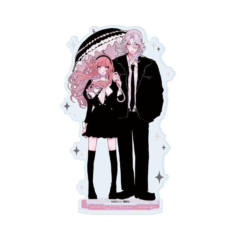 アクリルスタンド 恋せよまやかし天使ども 04 桂おとぎ&一刻2(公式イラスト) (Acrylic Stand "Fall in Love, You False Angels" 04 Katsura Otogi & Ninomae Toki 2 (Official Illustration))