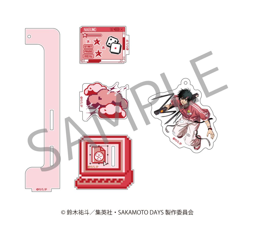 SAKAMOTO DAYS ゆらゆらアクリルスタンド デコラVer. 南雲 ("Sakamoto Days" Yurayura Acrylic Stand DECORA Ver. Nagumo)