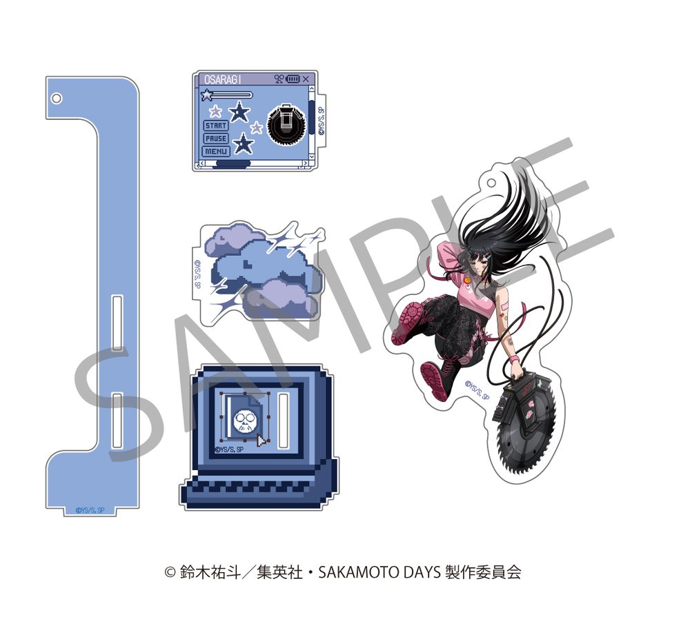 SAKAMOTO DAYS ゆらゆらアクリルスタンド デコラVer. 大佛 ("Sakamoto Days" Yurayura Acrylic Stand DECORA Ver. Osaragi)
