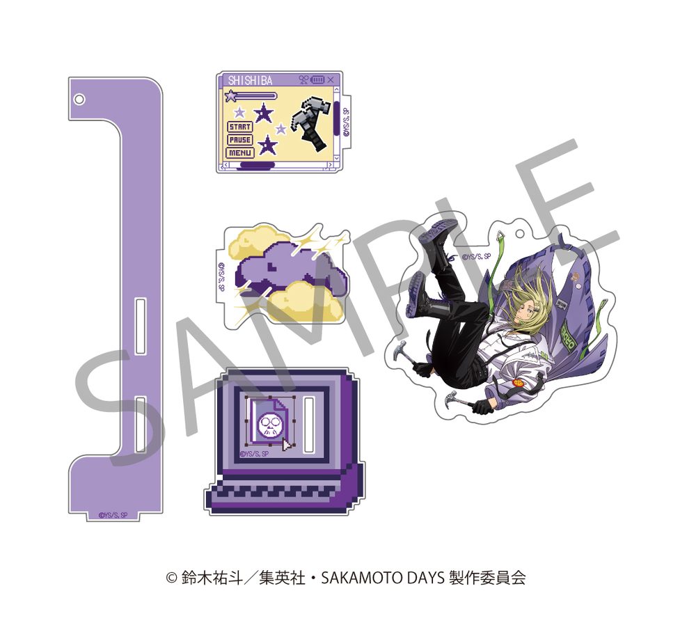 SAKAMOTO DAYS ゆらゆらアクリルスタンド デコラVer. 神々廻 ("Sakamoto Days" Yurayura Acrylic Stand DECORA Ver. Shishiba)
