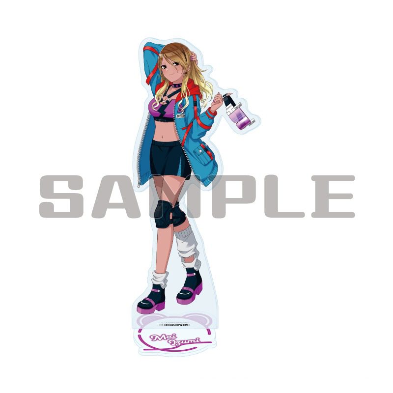 アクリルスタンド アイドルマスター シャイニーカラーズ 15 和泉愛依 オリジナル衣装Ver.(描き下ろしイラスト) (Acrylic Stand "The Idolmaster Shiny Colors" 15 Izumi Mei Original Costume Ver. (Original Illustration))