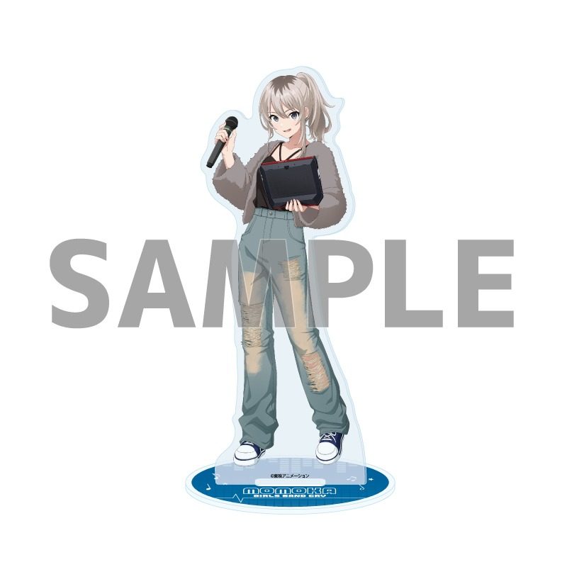 アクリルスタンド ガールズバンドクライ 07 河原木桃香(描き下ろしイラスト) (Acrylic Stand "Girls Band Cry" 07 Kawaragi Momoka (Original Illustration))