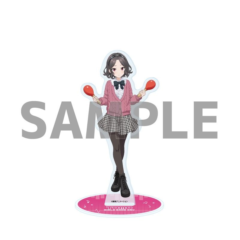 アクリルスタンド ガールズバンドクライ 09 海老塚智(描き下ろしイラスト) (Acrylic Stand "Girls Band Cry" 09 Ebizuka Tomo (Original Illustration))