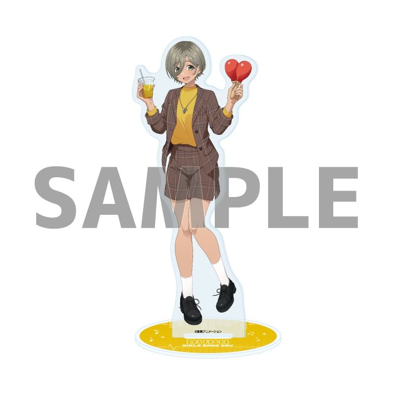 アクリルスタンド ガールズバンドクライ 10 ルパ(描き下ろしイラスト) (Acrylic Stand "Girls Band Cry" 10 Rupa (Original Illustration))