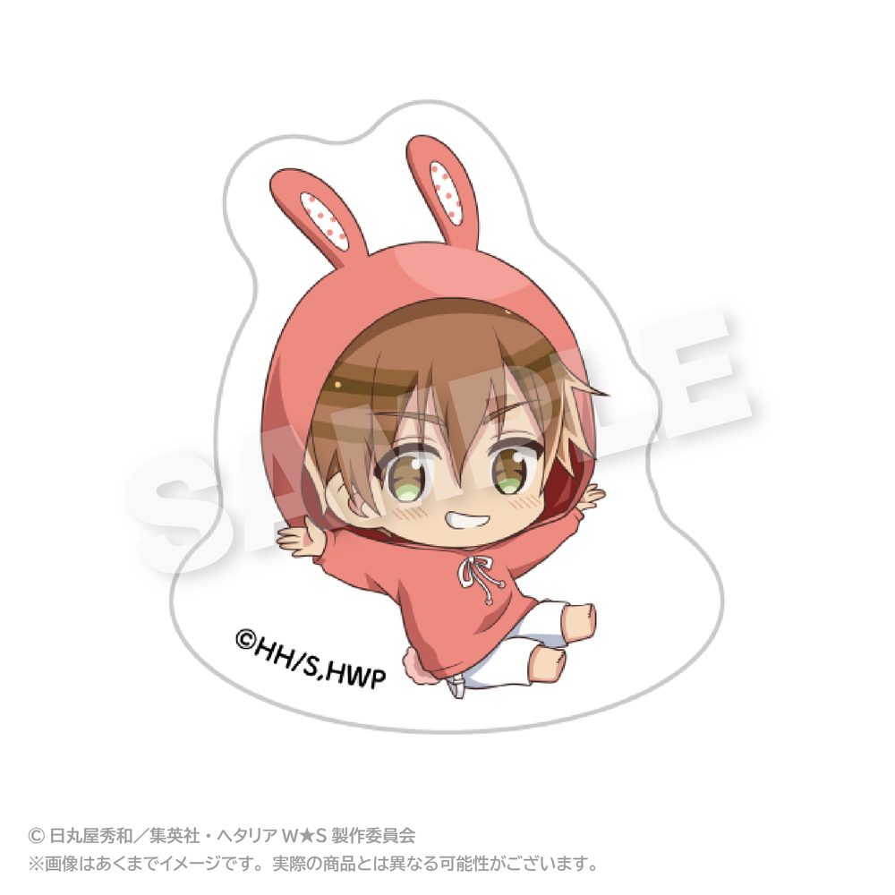 ヘタリア World☆Stars ゆらゆらアクリルマスコット アニマルパーカーVer. スロバキア ("Hetalia World Stars" Yurayura Acrylic Mascot Animal Hoodie Ver. Slovakia)