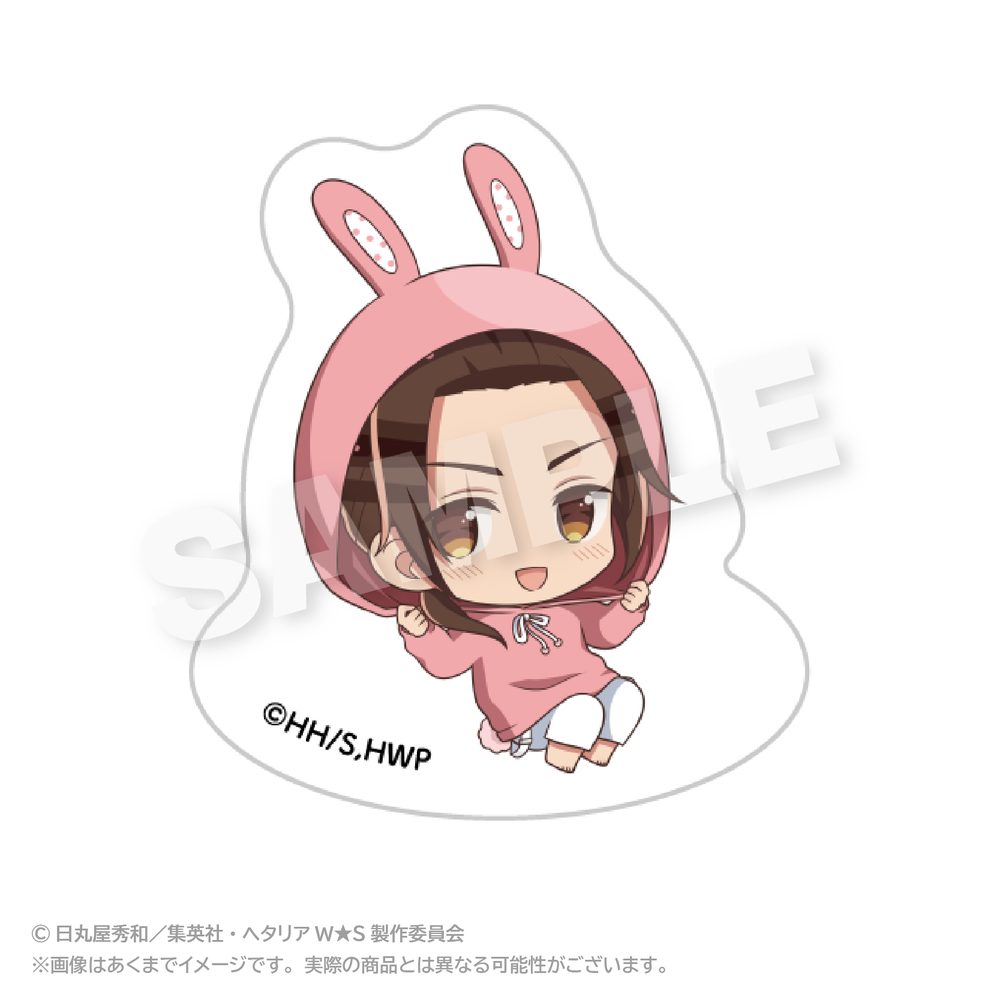 ヘタリア World☆Stars ゆらゆらアクリルマスコット アニマルパーカーVer. 中国 ("Hetalia World Stars" Yurayura Acrylic Mascot Animal Hoodie Ver. China)