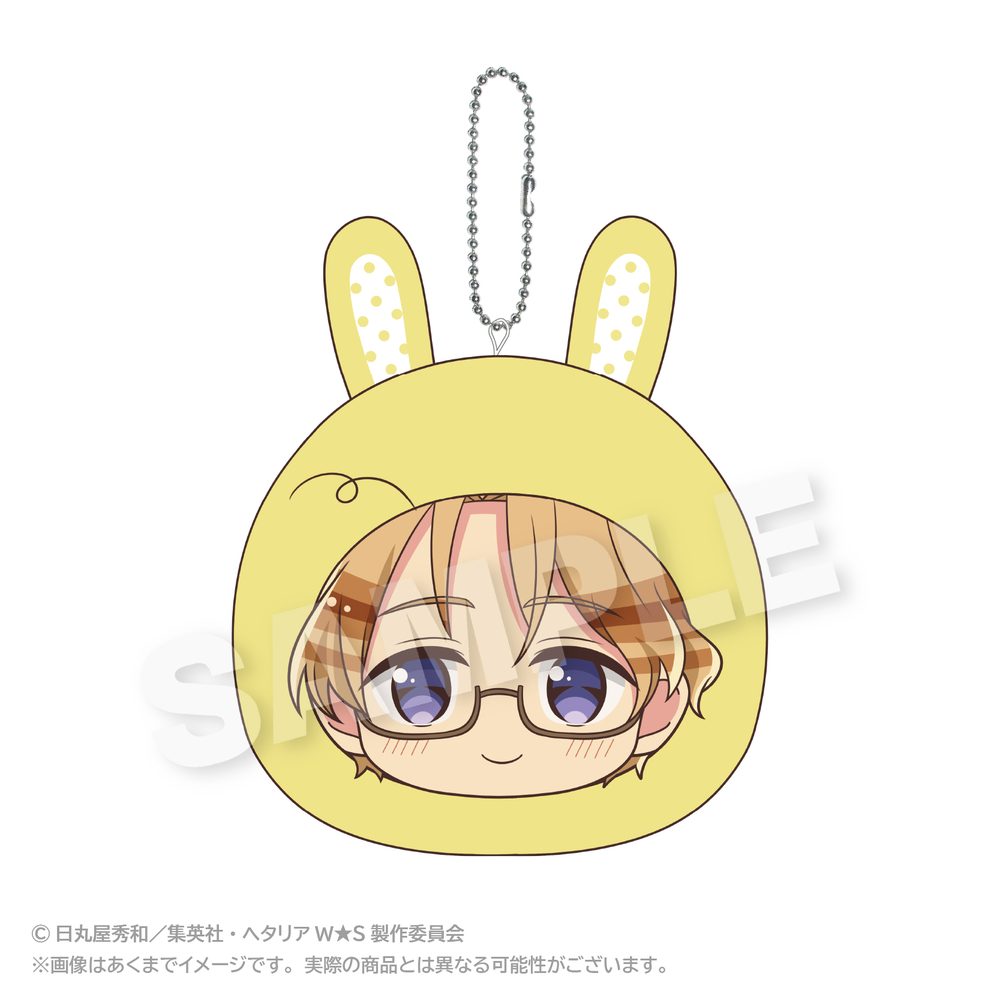 ヘタリア World☆Stars クッションキーホルダー アニマルパーカーVer. カナダ ("Hetalia World Stars" Cushion Key Chain Animal Hoodie Ver. Canada)