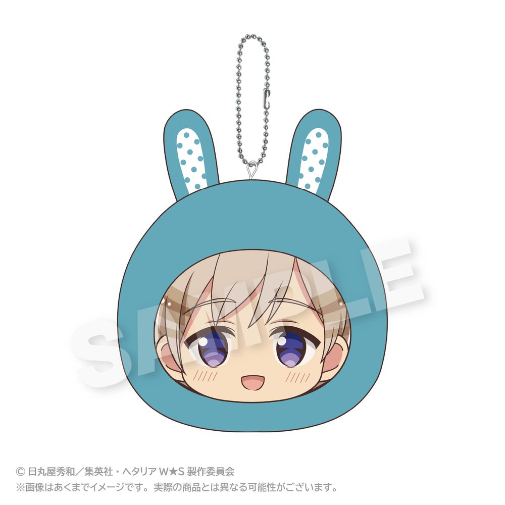 ヘタリア World☆Stars クッションキーホルダー アニマルパーカーVer. フィンランド ("Hetalia World Stars" Cushion Key Chain Animal Hoodie Ver. Finland)