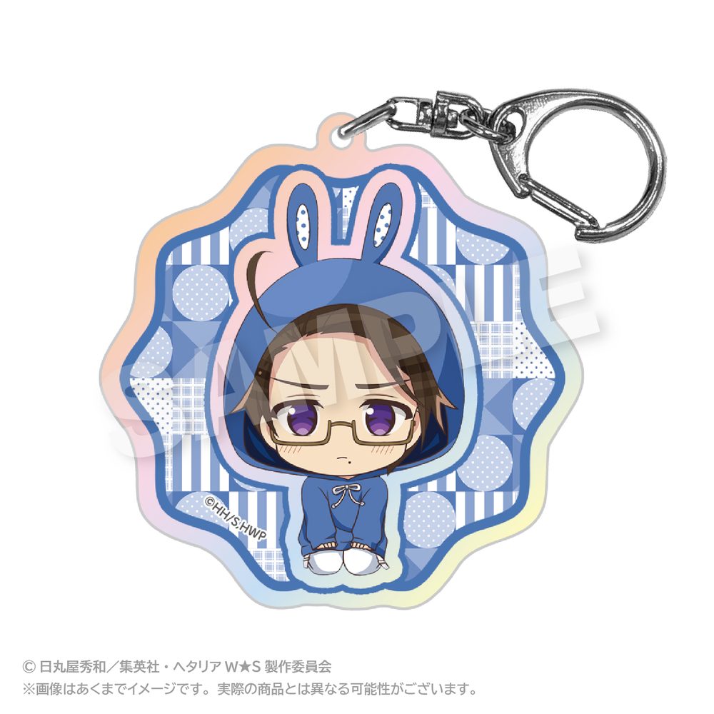 ヘタリア World☆Stars ホログラムキーホルダー アニマルパーカーVer. オーストリア ("Hetalia World Stars" Hologram Key Chain Animal Hoodie Ver. Austria)