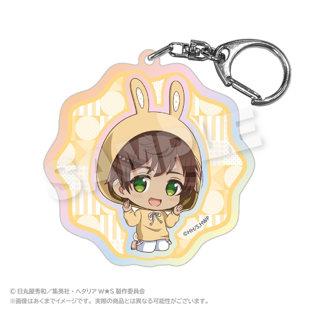 ヘタリア World☆Stars ホログラムキーホルダー アニマルパーカーVer. スペイン ("Hetalia World Stars" Hologram Key Chain Animal Hoodie Ver. Spain)