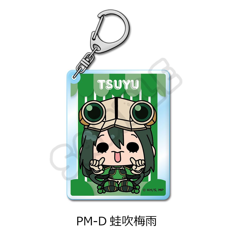 僕のヒーローアカデミア POTEmocho 第1弾 アクリルキーホルダー PM-D 蛙吹梅雨 ("My Hero Academia" POTEmocho Vol. 1 Acrylic Key Chain PM-D Asui Tsuyu)