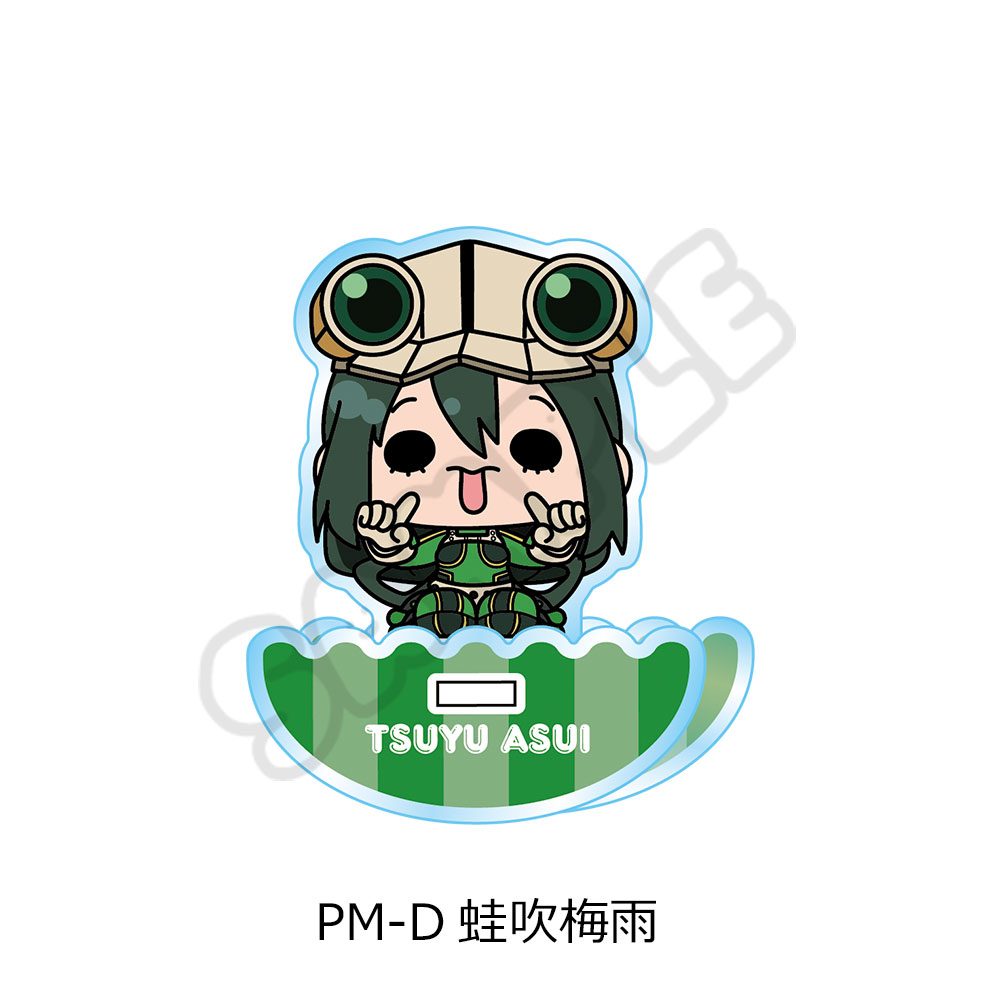 僕のヒーローアカデミア POTEmocho 第1弾 アクリルスタンド PM-D 蛙吹梅雨 ("My Hero Academia" POTEmocho Vol. 1 Acrylic Stand PM-D Asui Tsuyu)