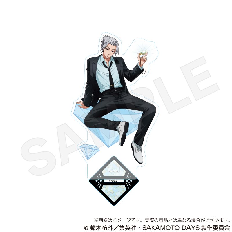 SAKAMOTO DAYS アクリルスタンド 宝石Ver. 楽 ("Sakamoto Days" Acrylic Stand Jewelry Ver. Gaku)