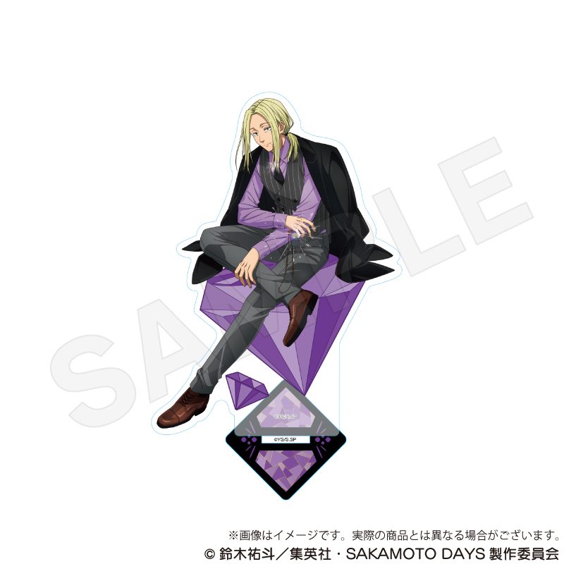 SAKAMOTO DAYS アクリルスタンド 宝石Ver. 神々廻 ("Sakamoto Days" Acrylic Stand Jewelry Ver. Shishiba)