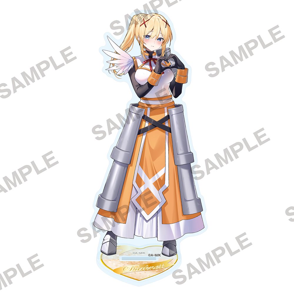 この素晴らしい世界に祝福を! バレンタイン2026 描きおろしアクリルスタンド ダクネス ("Kono Subarashii Sekai ni Shukufuku wo!" Valentine 2026 Original Illustration Acrylic Stand Darkness)