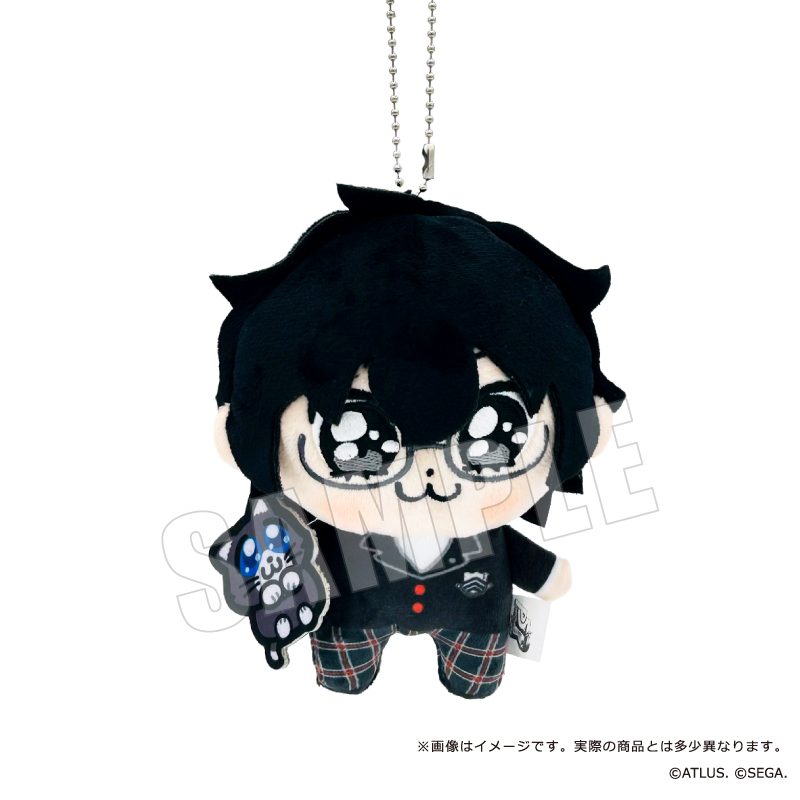ペルソナ5 ザ・ロイヤル 主人公×ぶくぶ ぬいぐるみマスコット 06 優しさ ランク5 ("Persona 5 Royal" Protagonist x Bkub Plush Mascot 06 Kindness Rank 5)
