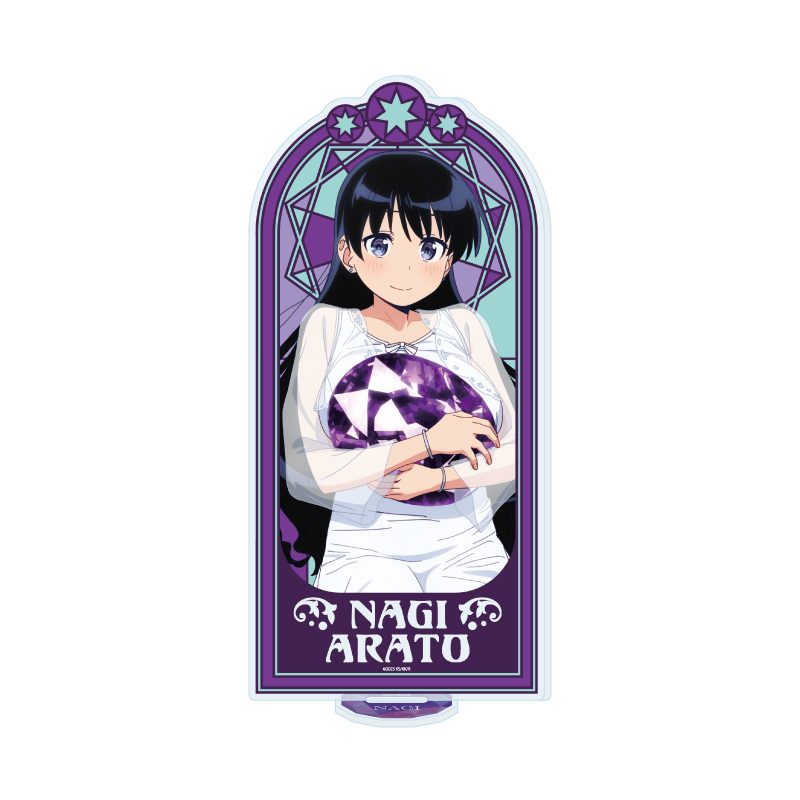BIGアクリルスタンド 瑠璃の宝石 02 荒砥凪(描き下ろしイラスト) (Big Acrylic Stand "Ruri Rocks" 02 Arato Nagi (Original Illustration))