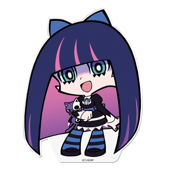 New PANTY & STOCKING with GARTERBELT ぷにこれ!アクリルフィギュア(スタンド付) ストッキング ("New Panty & Stocking with Garterbelt" Puni Colle! Acrylic Figure (with Stand) Stocking)