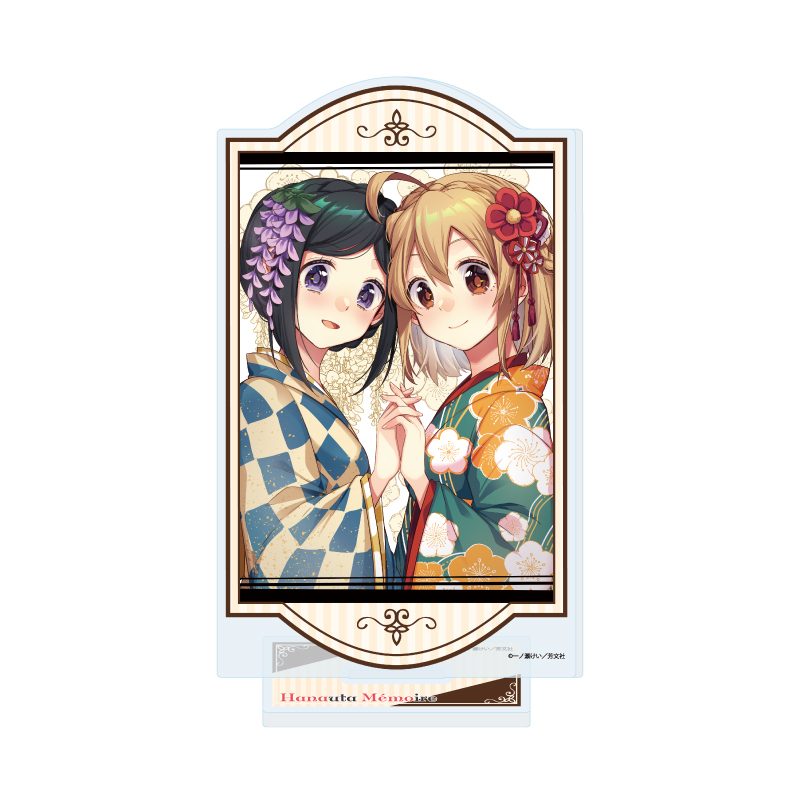 アクリルスタンド 花唄メモワール 04 佐々木梅&藤野B(公式イラスト) (Acrylic Stand "Hanauta Memoire" 04 Sasaki Ume & Fjino B (Official Illustration))