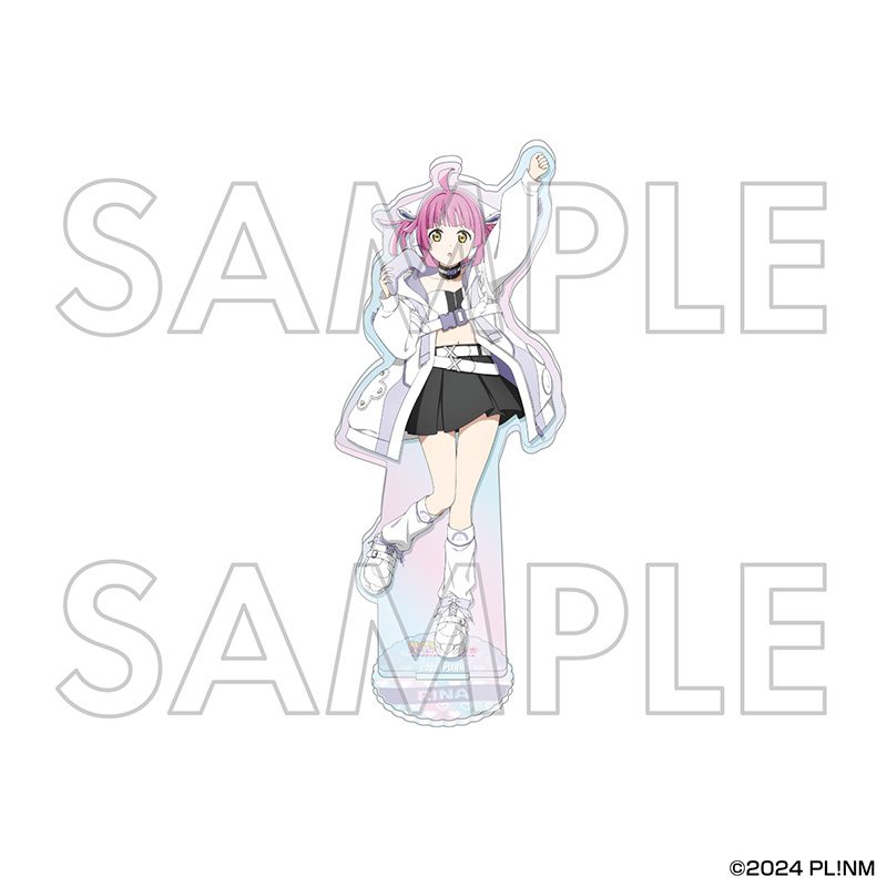 ラブライブ!虹ヶ咲学園スクールアイドル同好会 オーロラアクリルスタンド 天王寺璃奈 ("Love Live! Nijigasaki High School Idol Club" Aurora Acrylic Stand Tennoji Rina)