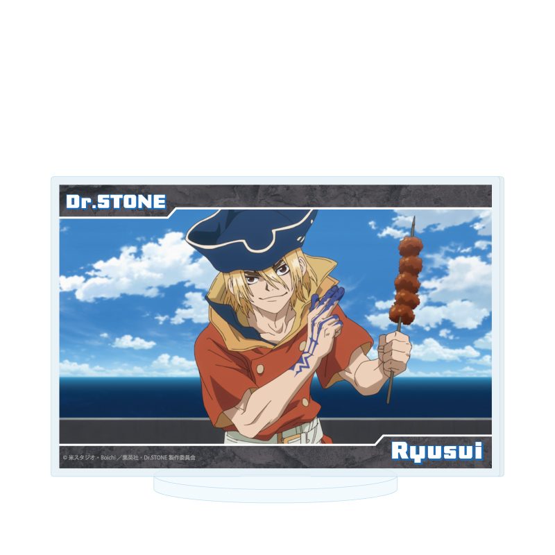 アクリルスタンド Dr.STONE 77 七海龍水(場面写イラスト) (Acrylic Stand "Dr. Stone" 77 Nanami Ryusui (Scenes Illustration))
