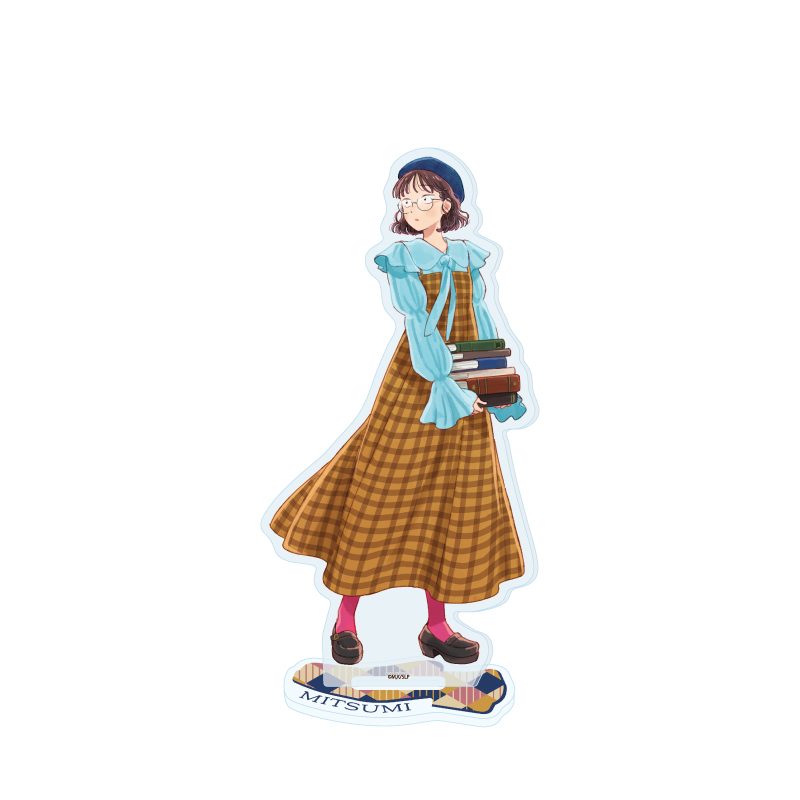 アクリルスタンド スキップとローファー 18 岩倉美津未 読書Ver.(描き下ろしイラスト) (Acrylic Stand "Skip and Loafer" 18 Iwakura Mitsumi Reading Ver. (Original Illustration))