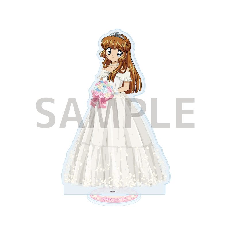 アクリルスタンド 怪盗セイント・テール 09 羽丘芽美 ウェディングVer.(描き下ろしイラスト) (Acrylic Stand "Saint Tail" 09 Haneoka Meimi Wedding Ver. (Original Illustration))