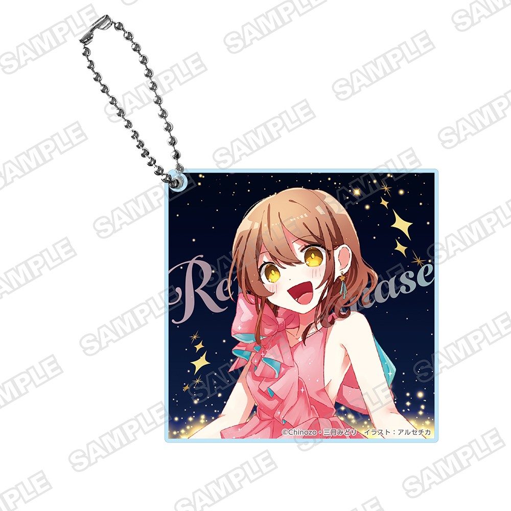 MF文庫J 秋の学園祭2025 アクリルブロックキーホルダー グッバイ宣言 七瀬レナ (MF Bunko J Autumn School Festival 2025 Acrylic Block Key Chain "Goodbye Sengen" Nanase Rena)