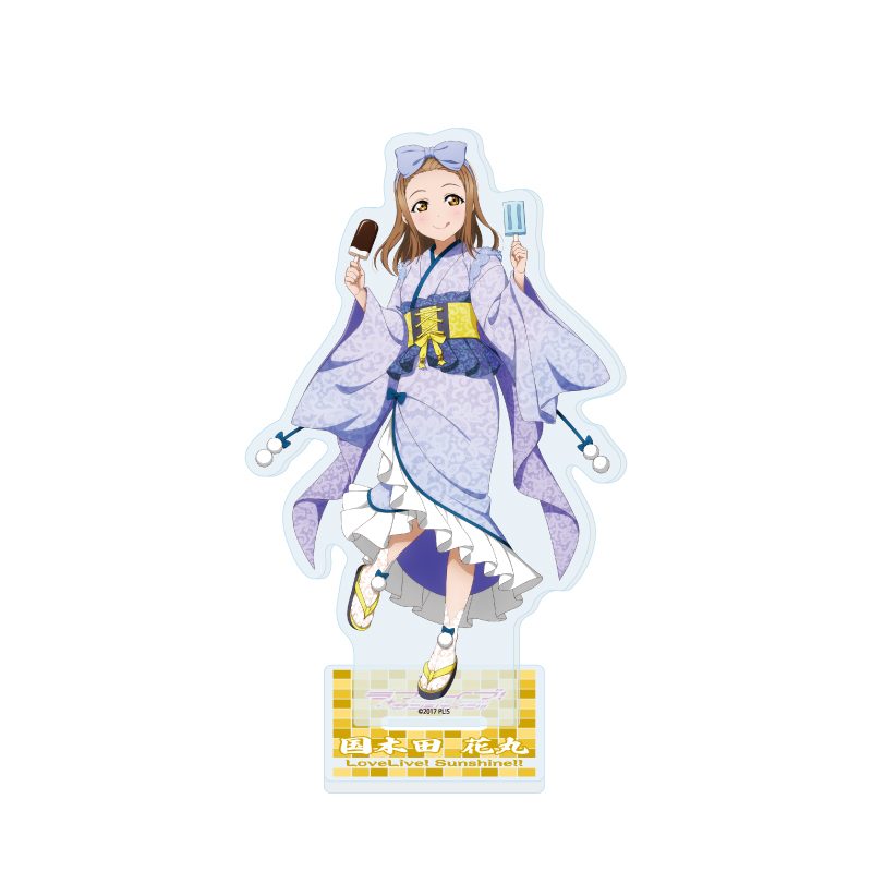 アクリルスタンド ラブライブ!サンシャイン!! 16 和風ドレスVer. 国木田花丸(描き下ろしイラスト) (Acrylic Stand "Love Live! Sunshine!!" 16 Japanese Dress Ver. Kunikida Hanamaru (Original Illustration))