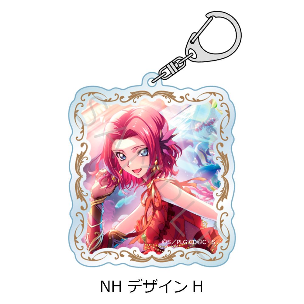 コードギアス 反逆のルルーシュ 第4弾 アクリルキーホルダー NH デザインH ("Code Geass Lelouch of the Rebellion" Vol. 4 Acrylic Key Chain NH Design H)